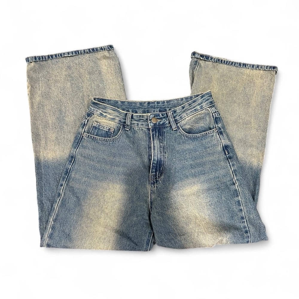 Classic Blue Wide Leg Jeans